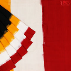 Black Ikkat Cotton Saree
