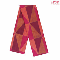 Dark Pink Kanchipuram Silk Saree