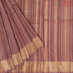 Bole Brown Ghicha Kadhi Tussar Silk Saree