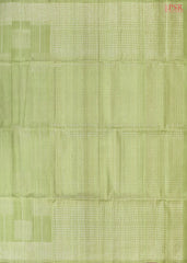 Pistachio Green Soft Jute Silk Saree