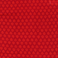 Burgundy Cotton Print Running Material