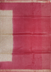 Tussar Beige Semi Tussar Saree