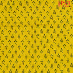 Yellow Jaipur Cotton Print Running Material