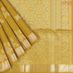 Mustard Yellow Soft Silk