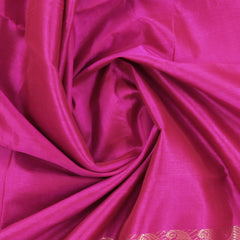 Magenta Cotton Silk Saree