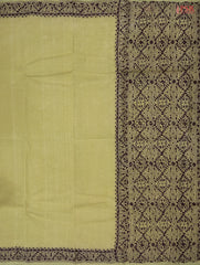 Light Olive Bengal Cotton Saree