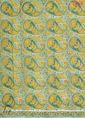 Light Green Pure Cotton Dress Material