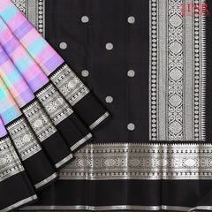 Multicolor Kanchipuram Silk Saree