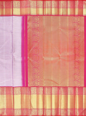 Lilac Purple Bridal Kanchipuram Silk Saree