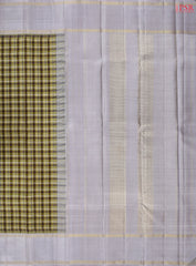 Golden Moss Kanchipuram Silk Saree