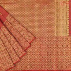 Red Kanchipuram Silk Saree