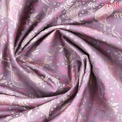 Heather Purple Kanchipuram Silk Saree