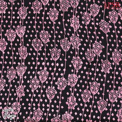 Black Modal Silk Dress Material