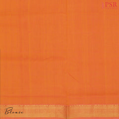 Tangerine Orange Mangalagiri Cotton Saree