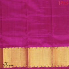 Magenta Cotton Silk Saree