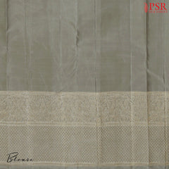 Rhino Grey Kanchipuram Silk Saree