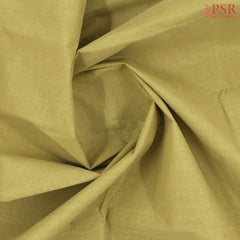 Light Olive Bengal Cotton Saree