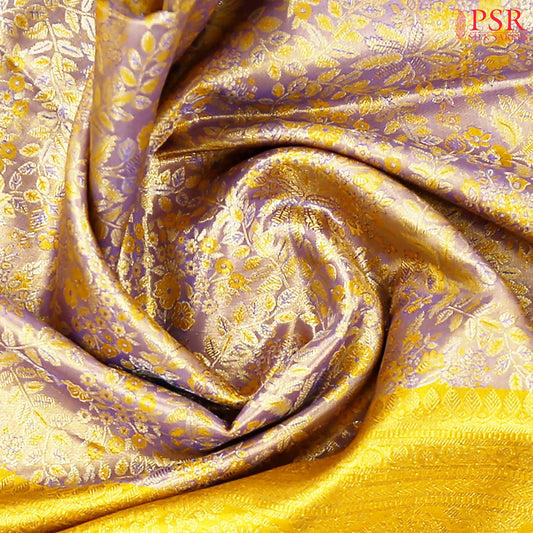 Wisteria Kanchipuram Tissue Silk Saree