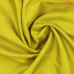Olive Yellow Kanchipuram Silk Saree
