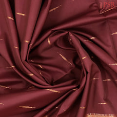 Rosewood Brown Soft Art Silk Saree