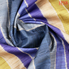 Multicolor Semi Tussar Saree
