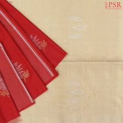 Red Soft Art Silk Saree