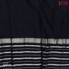Beige & Black Assam Saree