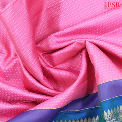 Taffy Pink Kanchipuram Silk Saree