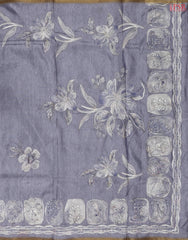 Sweet Lavender Semi Dupion Saree