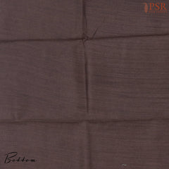 Chestnut Brown Tassar Silk Dress Material