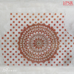 Beige Semi Tussar Saree