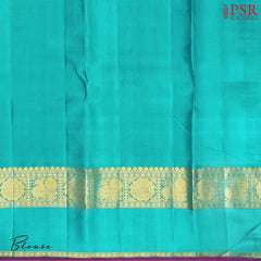 Olive Yellow Kanchipuram Silk Saree