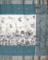 Off White Kota Saree