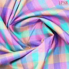 Multicolor Kanchipuram Silk Saree