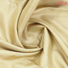 Yellow Beige Kanchipuram Silk Saree