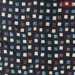 Black Semi Tassar Running Material