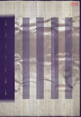 Spanish Violet Kanchipuram Silk Saree