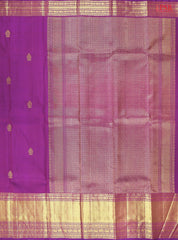 Magenta Purple Kanchipuram Silk Saree