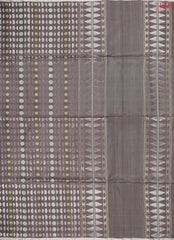 Mauve Grey Soft Silk Saree