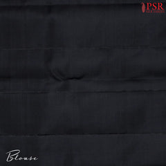 Black Kanchipuram Silk Saree