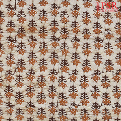 Brown Batik Print Running Material