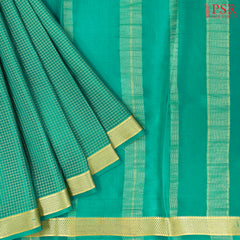 Persian Green Mysore Silk Saree