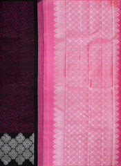 Black Kanchipuram Silk Saree