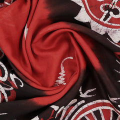 Red Silk Cotton Saree