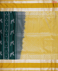 Bottle Green Soft Art Silk Saree