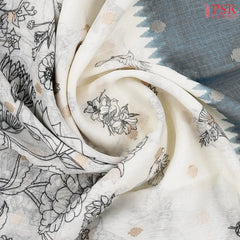 Off White Kota Saree