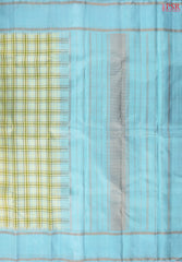 Pastel Green Kanchipuram Silk Saree