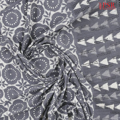 Cement Grey Hacoba Embroidery Running Material