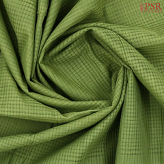 Asparagus Green Mangalagiri Cotton Saree