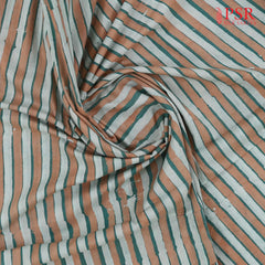 Mint Green Batik Print Running Material